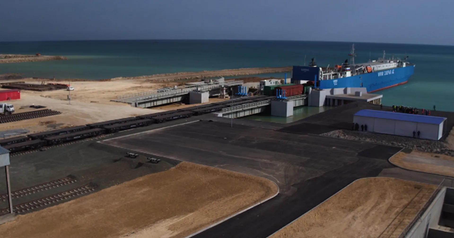 Капитал - Порт Курык перевалил первый миллион тонн грузов