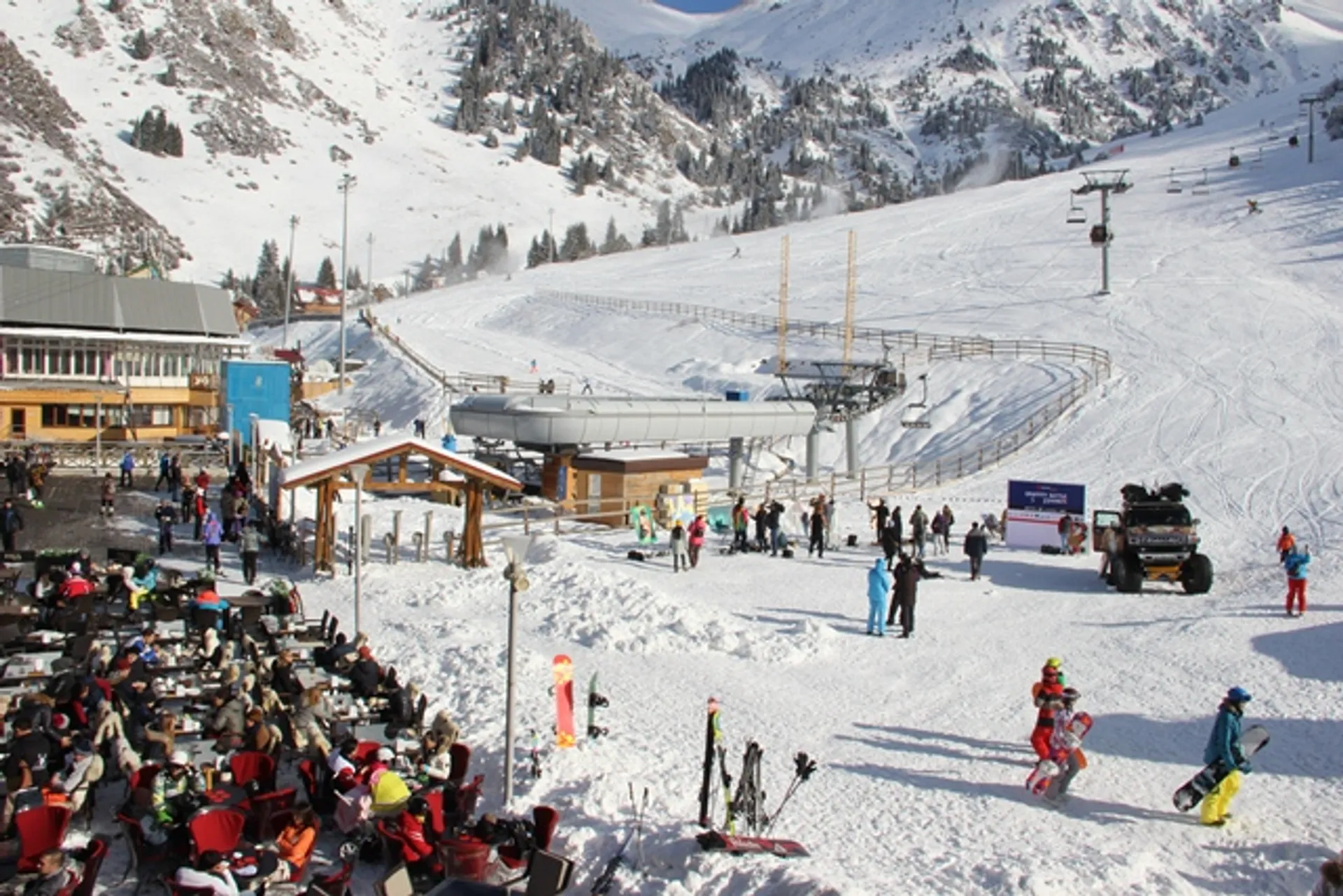 Капитал - В Алматы открылся горнолыжный сезон