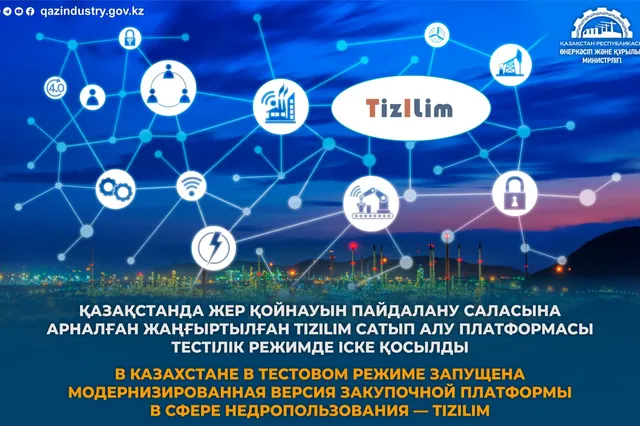 Фото: Министерство промышленности и строительства РК