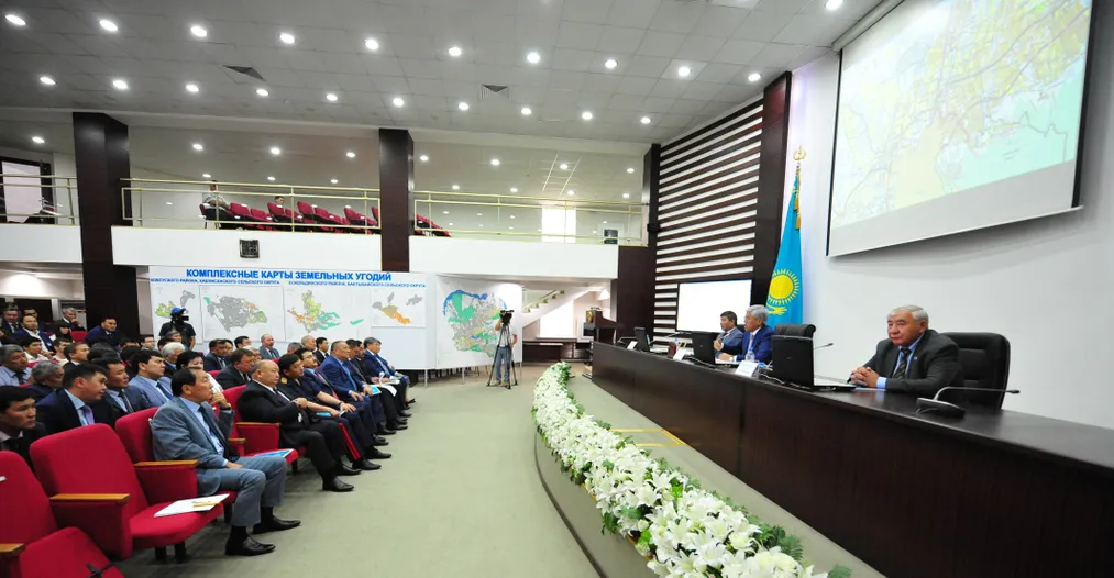 Капитал - В Алматинской области презентована карта земельных угодий