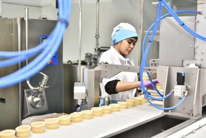 Капитал - В Актобе выпустили новый вид мороженого к юбилею Астаны