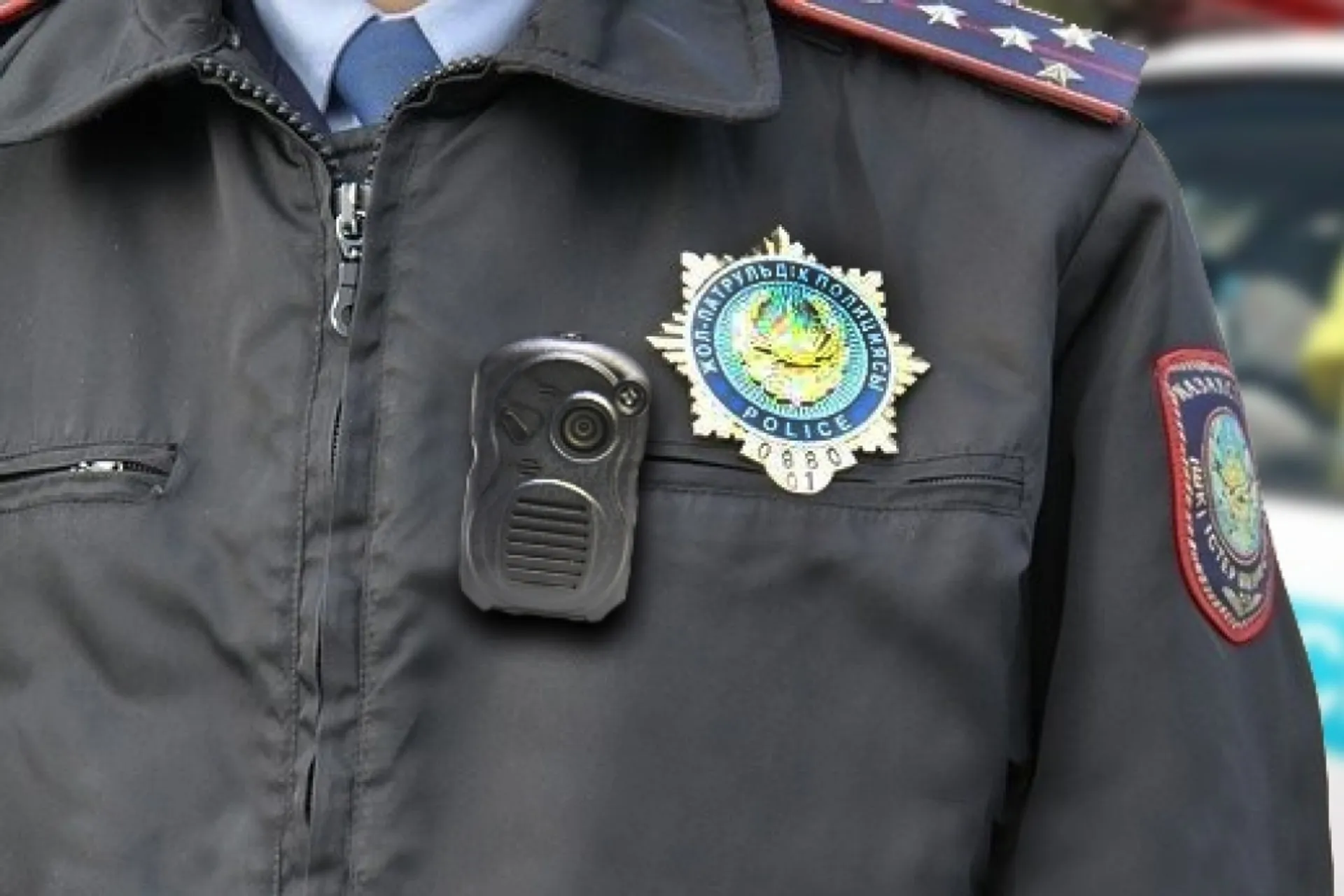 Капитал - 10 тысяч полицейских в РК имеют видеожетоны