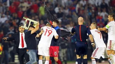 УЕФА вынесет решение по матчу Сербия – Албания 23 октября