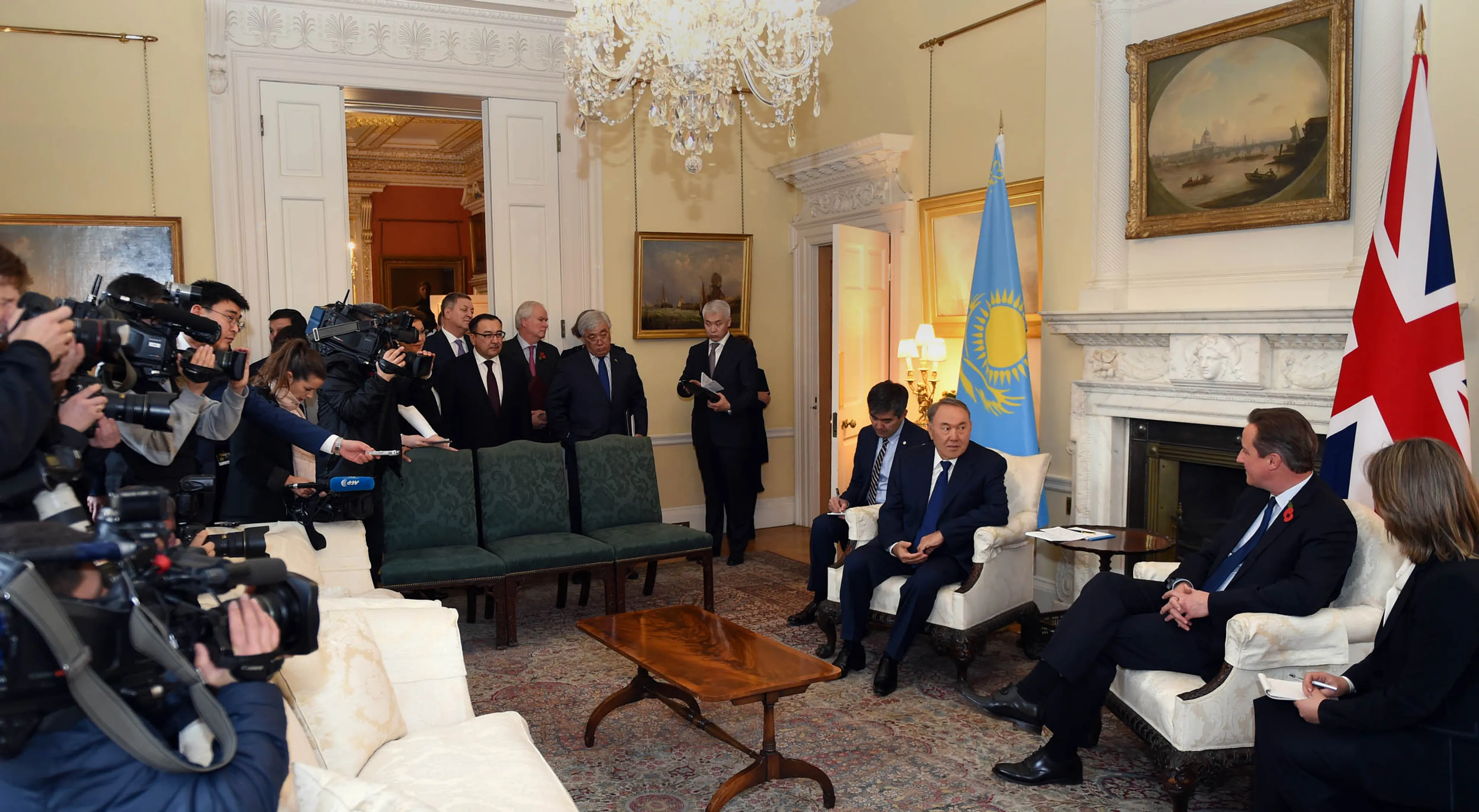 Капитал - Нурсултан Назарбаев провел переговоры с Дэвидом Кэмероном