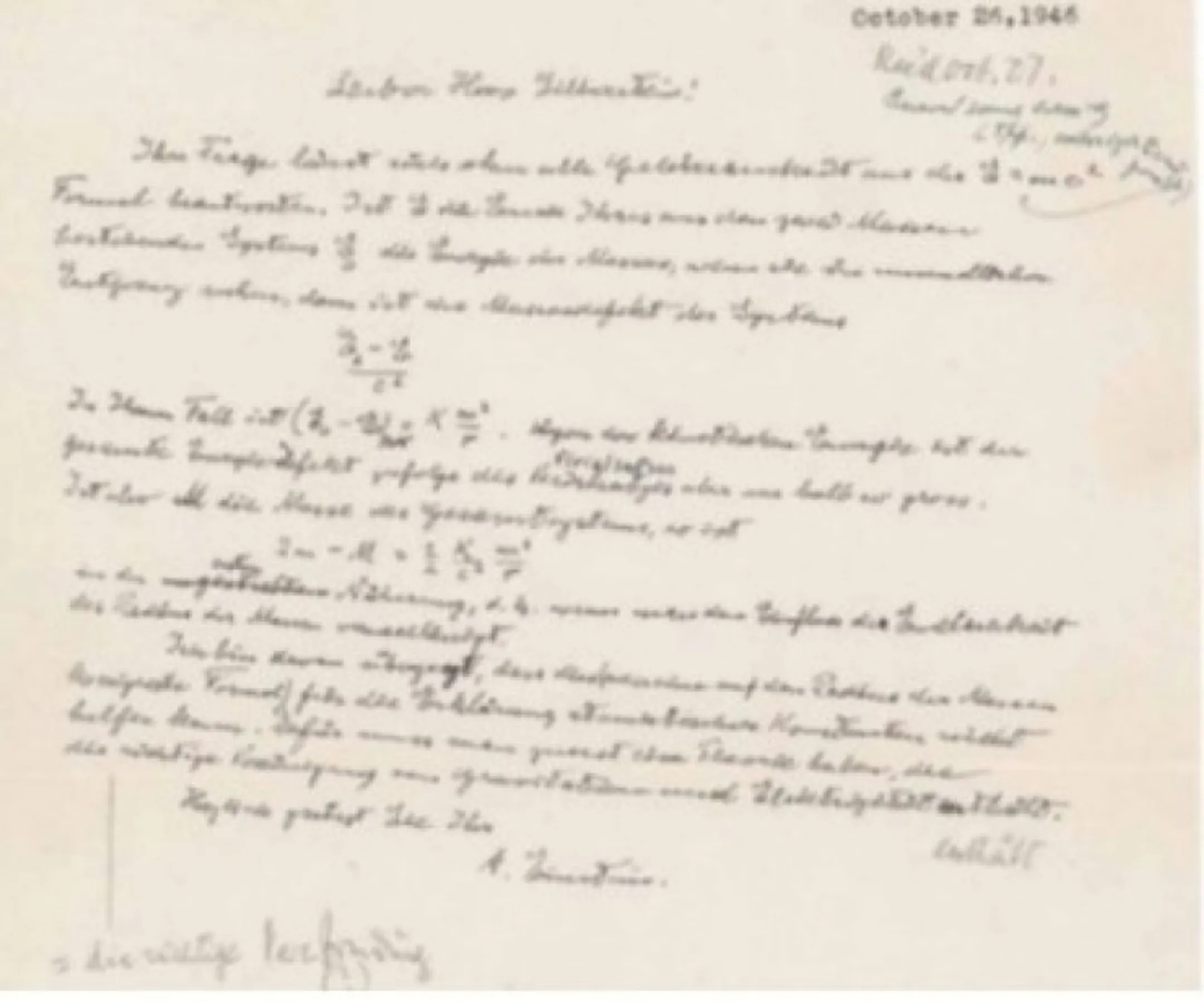 Письмо Эйнштейна со знаменитой формулой продано за $1,2 млн - Image Kapital.kz