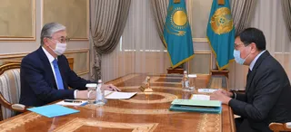 Капитал - Президент заслушал отчет о работе Нацбанка