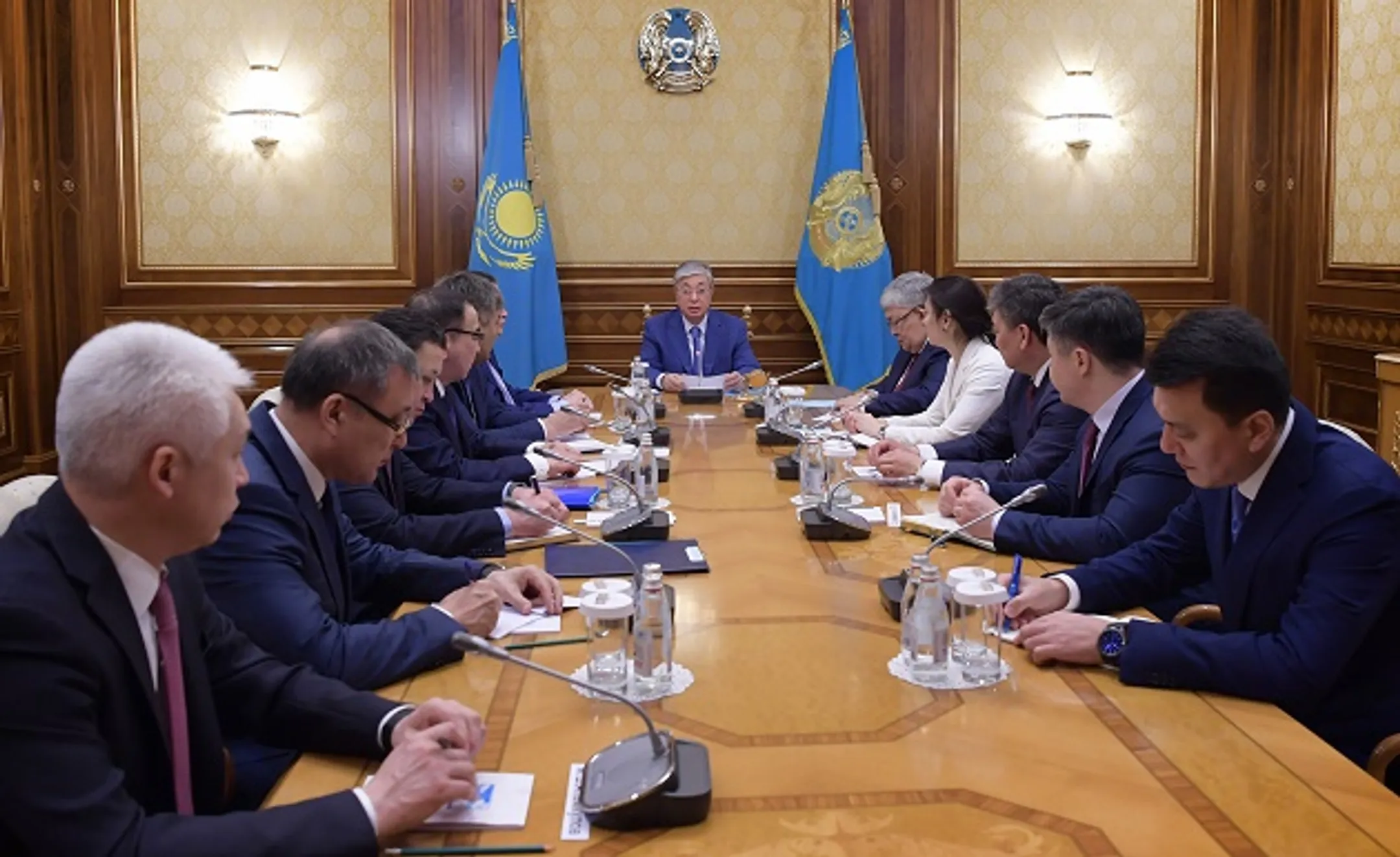 Касым-Жомарт Токаев встретился с Крымбеком Кушербаевым и Кайратом Келимбетовым - Image Kapital.kz