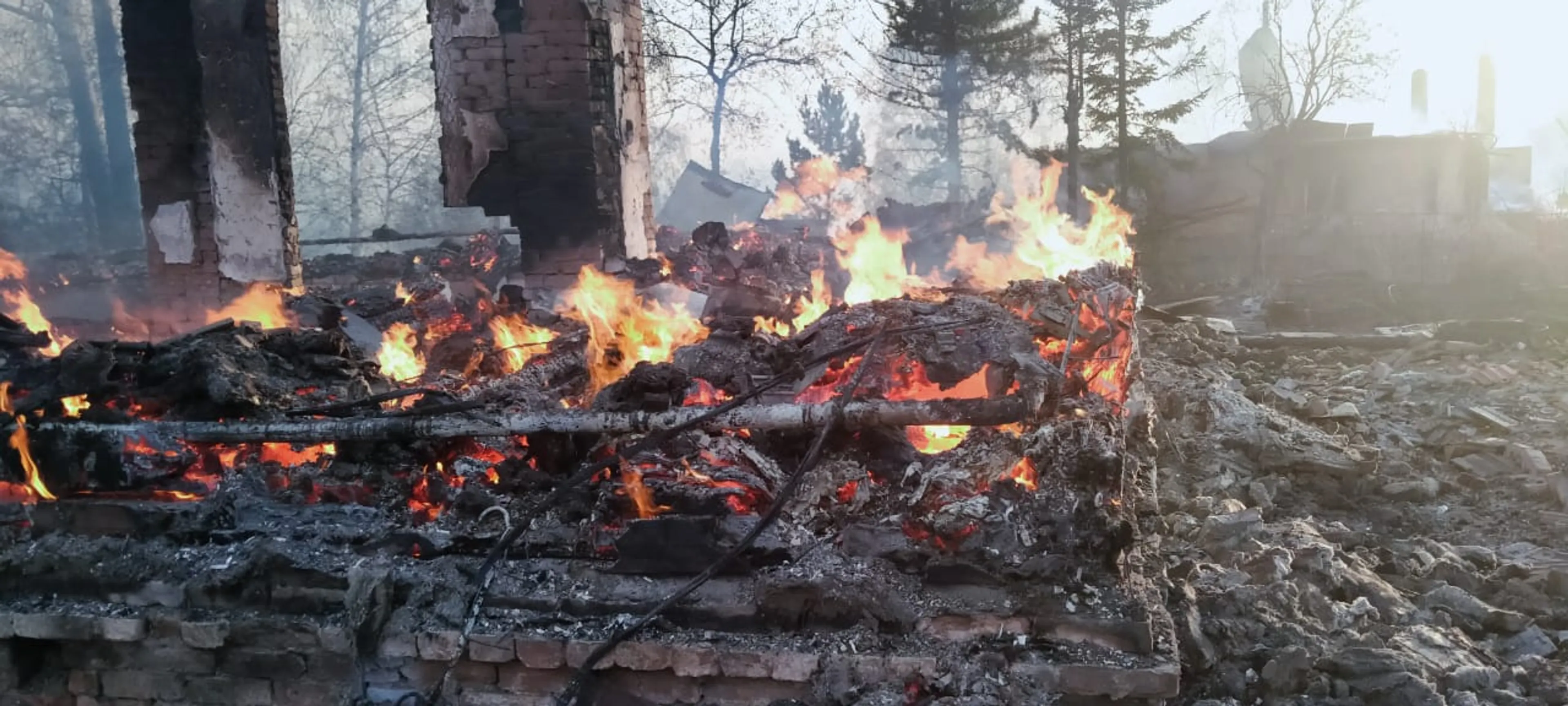 Капитал - В поселке Лесхоз сгорело 37 жилых домов