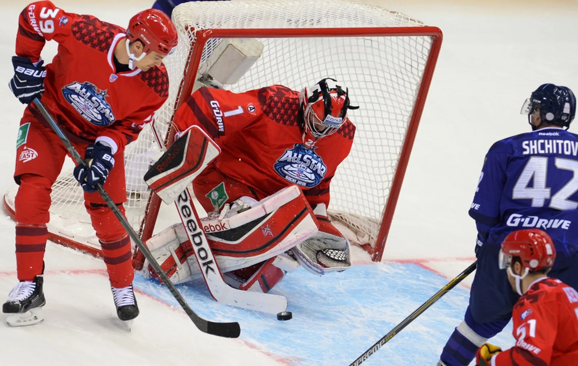 Капитал - «Восток» обыграл «Запад» в матче звёзд КХЛ