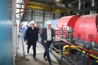 Капитал - Министр энергетики посетил Петропавловскую ТЭЦ
