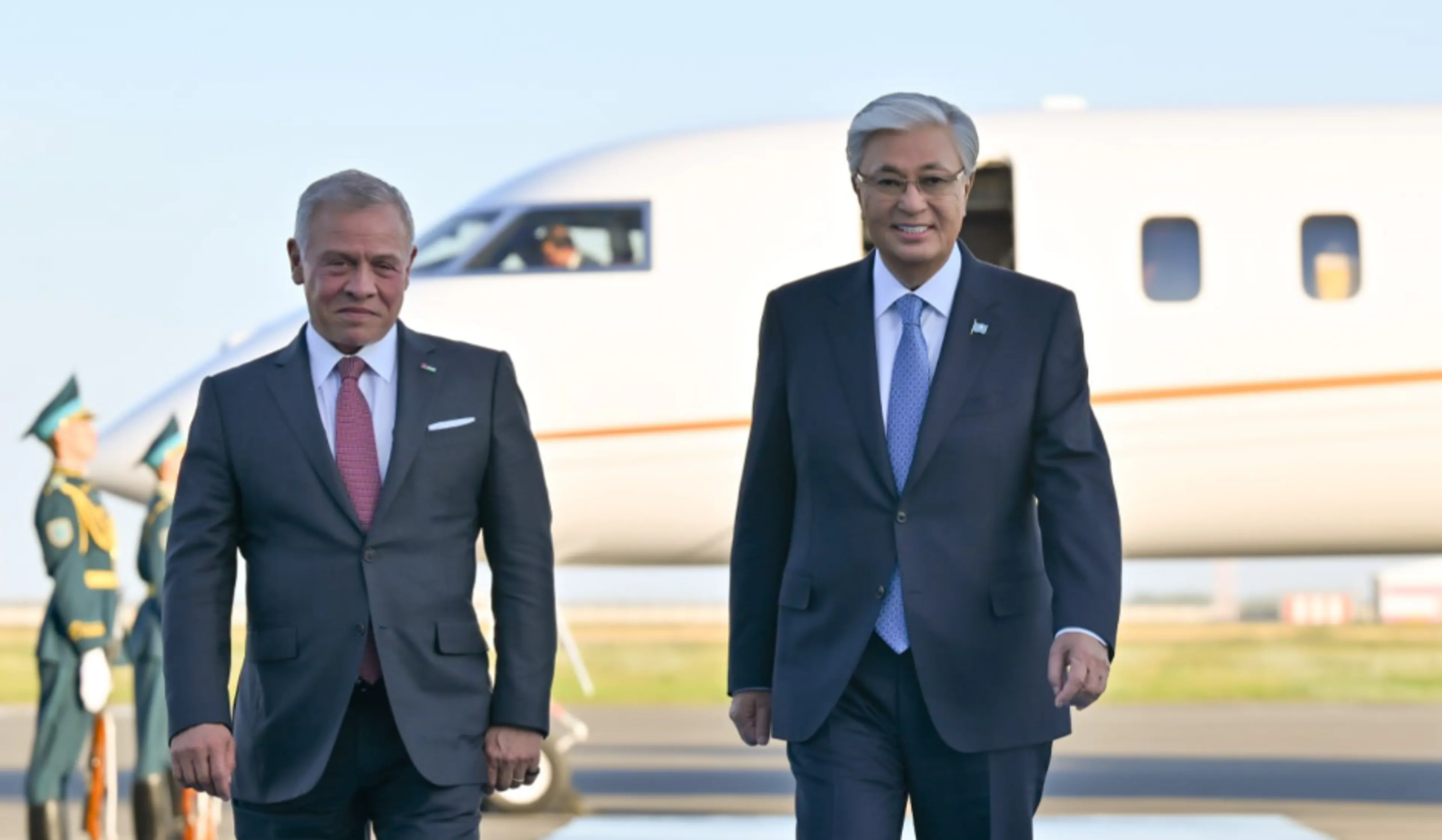 Капитал - Король Иордании Абдалла II бен аль-Хусейн прибыл в Астану