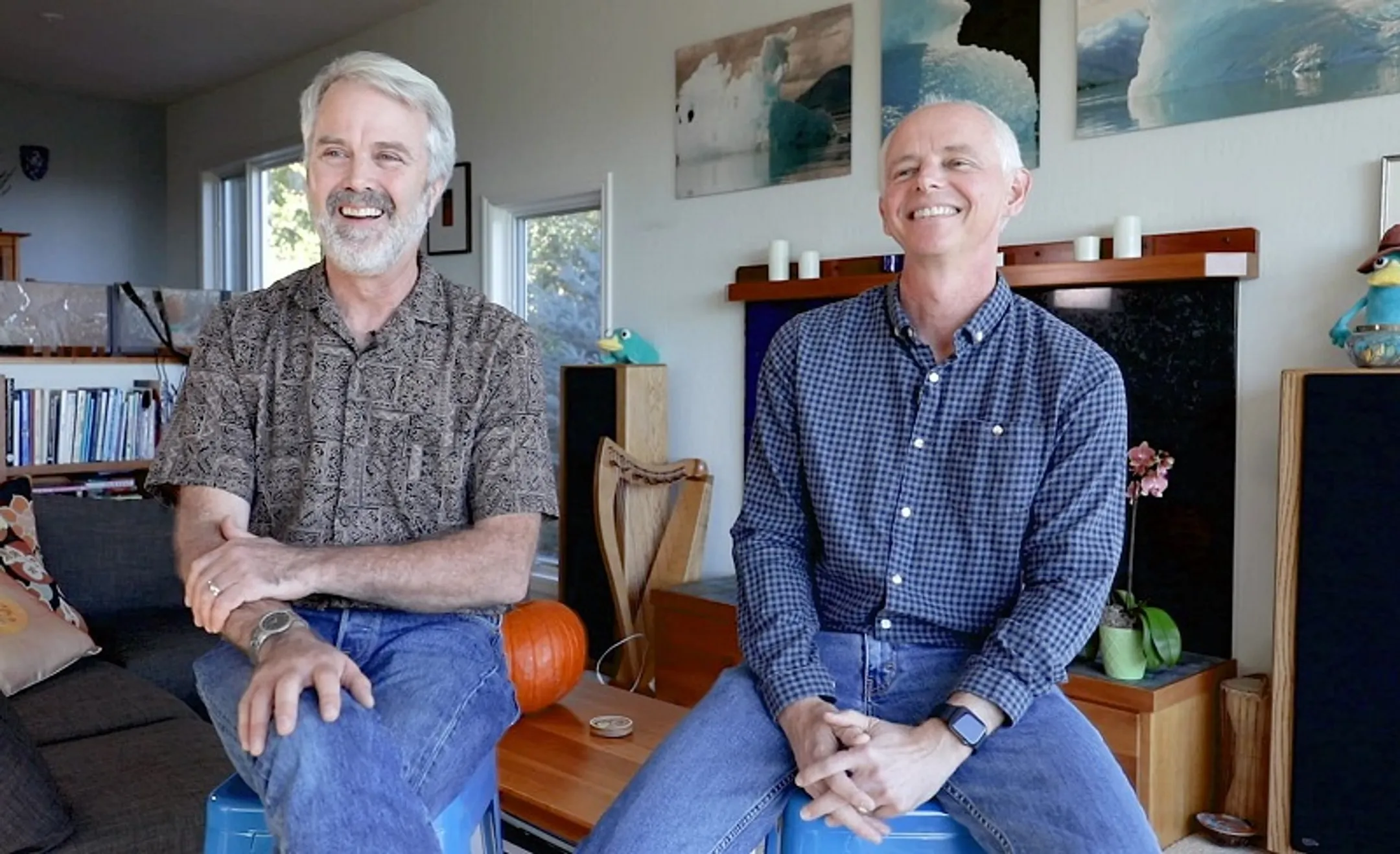 Мартин Эберхард (слева) и Марк Тарпеннинг (справа)