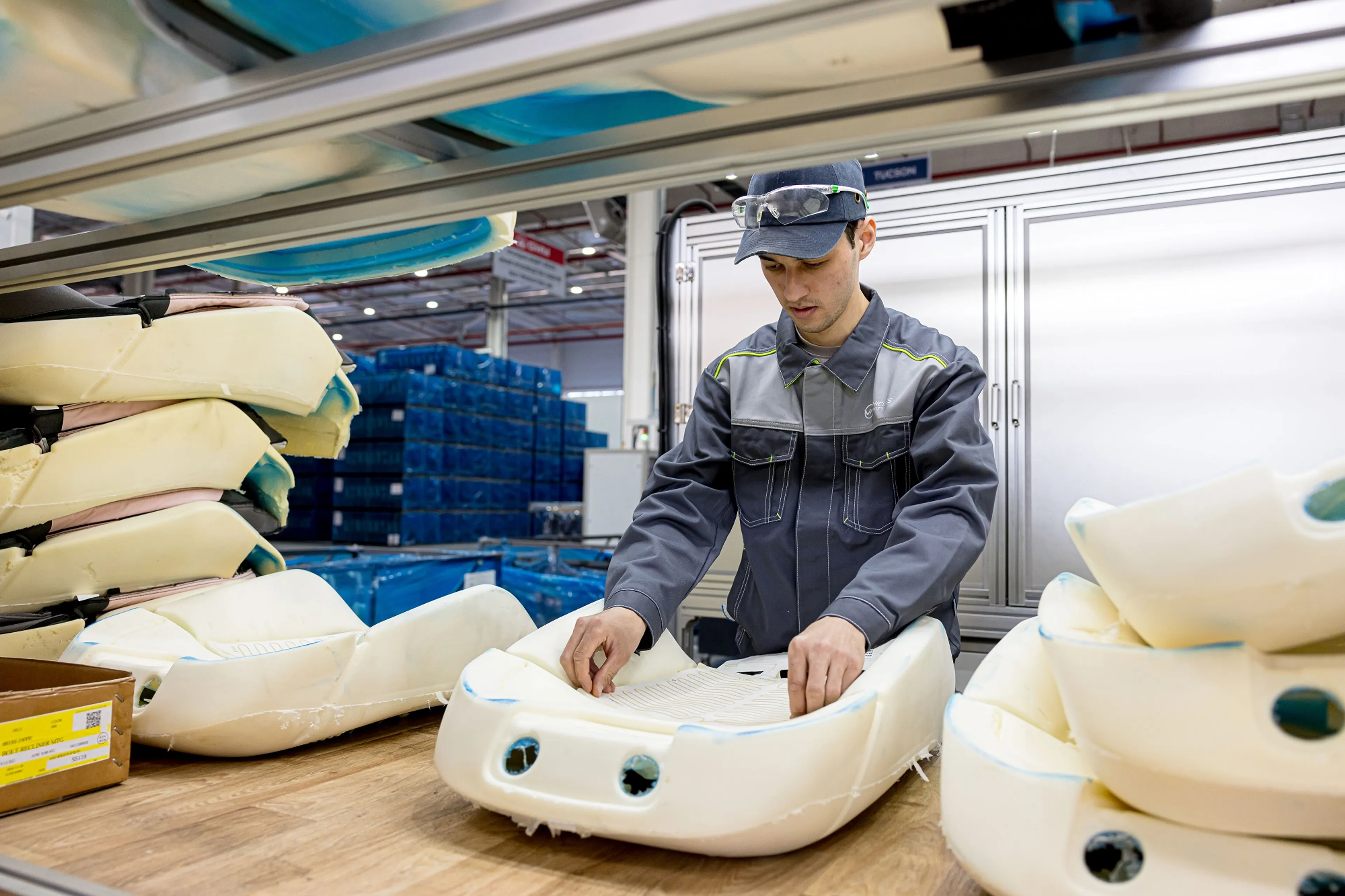 Индустриальная зона Алматы. Завод Almaty Autoparts Production. Фото: «Астана Моторс»