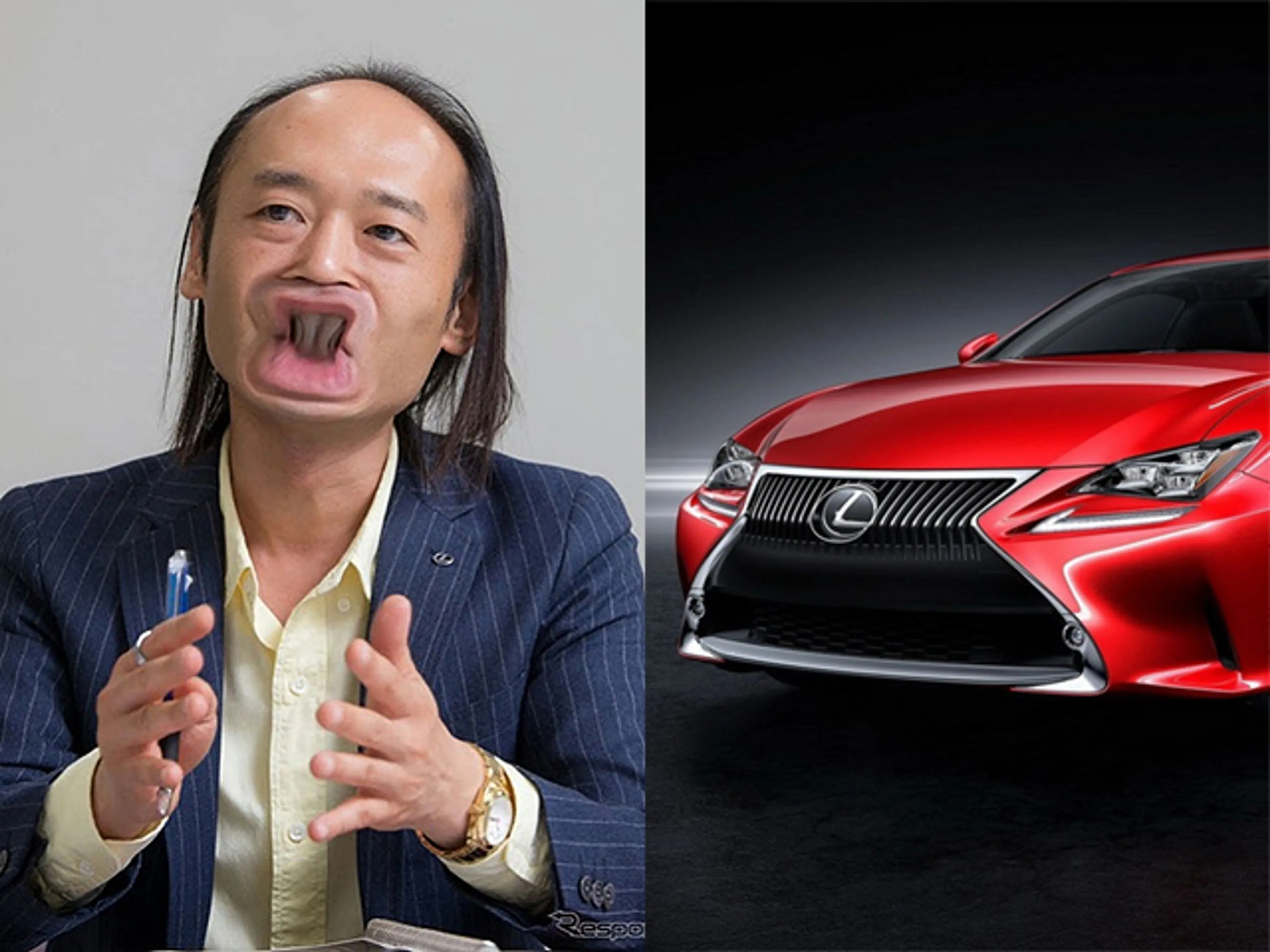 Капитал - Японцы насмехаются над обликом Lexus