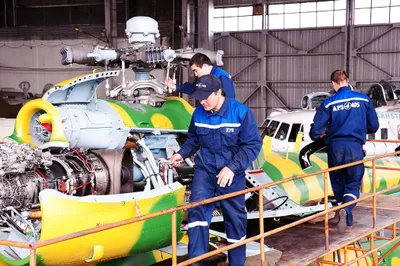 Авиаремонтный завод РК продолжит сотрудничество с «Вертолетами России»