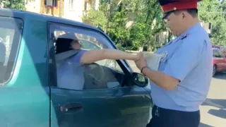 Капитал - В Алматы женщина привлечена к ответственности за оскорбление полицейского