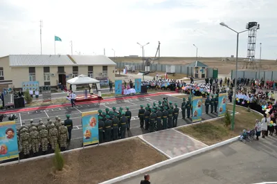 На границе РК и Узбекистана открыли новую заставу