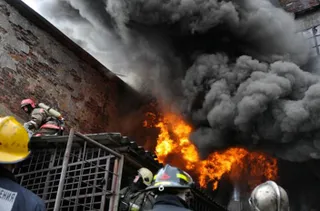 Капитал - Пожар на территории амбара в Актау ликвидирован