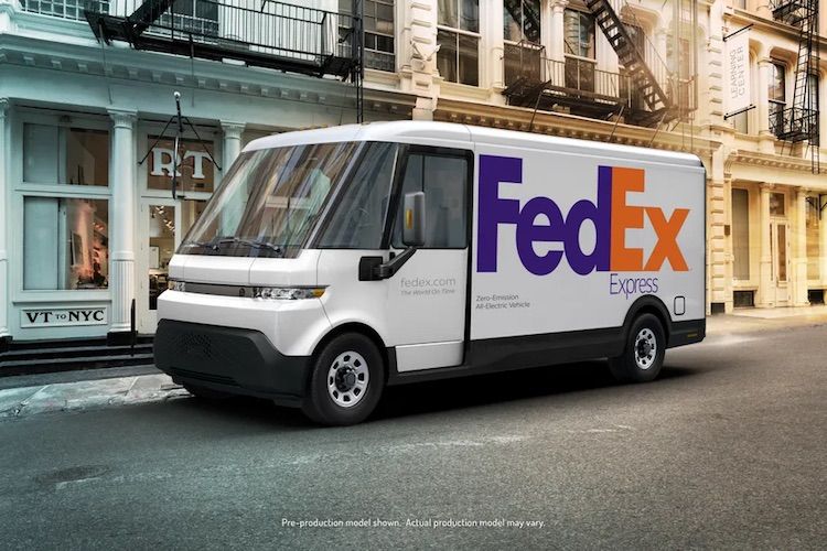 FedEx получила первые электрические фургоны доставки General Motors- Kapital.kz