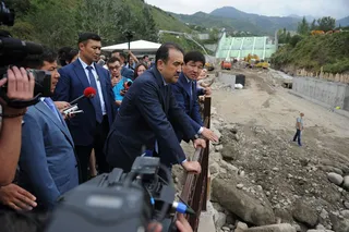 Капитал - Кариму Масимову доложили  о борьбе с подтоплениями в Алматы