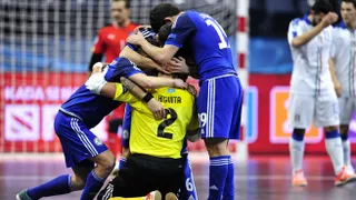 Капитал - Сборная Казахстана по футзалу вышла в полуфинал Евро-2016