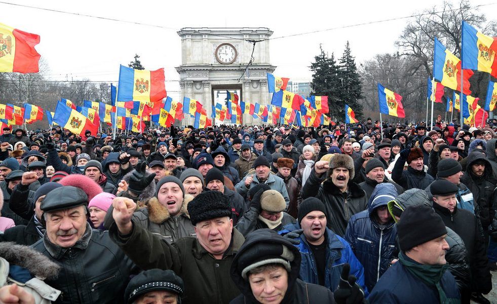 В Кишиневе проходят многотысячные митинги- Kapital.kz