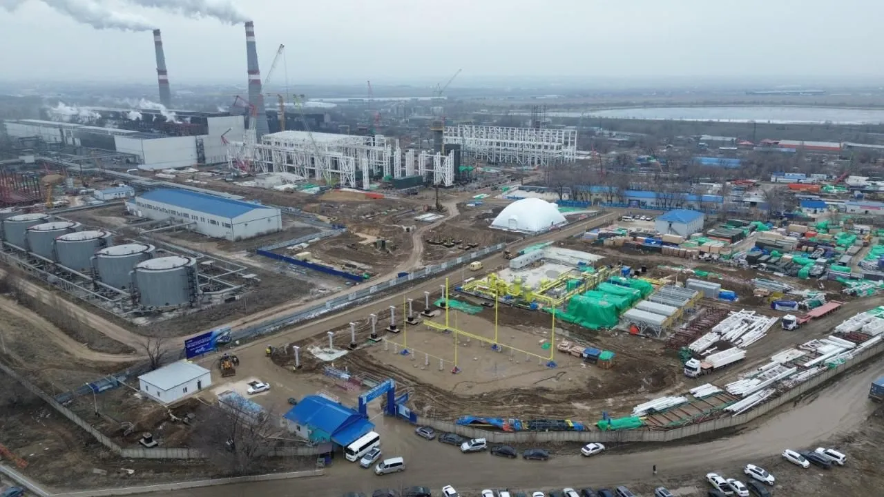 Перевод Алматы на газ: какие работы ведутся на ТЭЦ-2