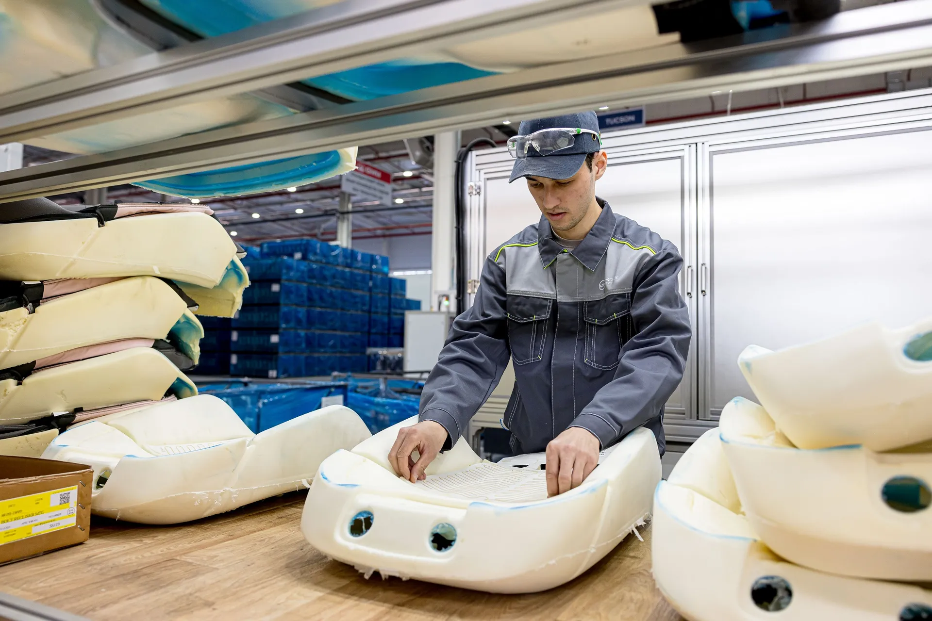 Индустриальная зона Алматы. Завод Almaty Autoparts Production. Фото: «Астана Моторс»