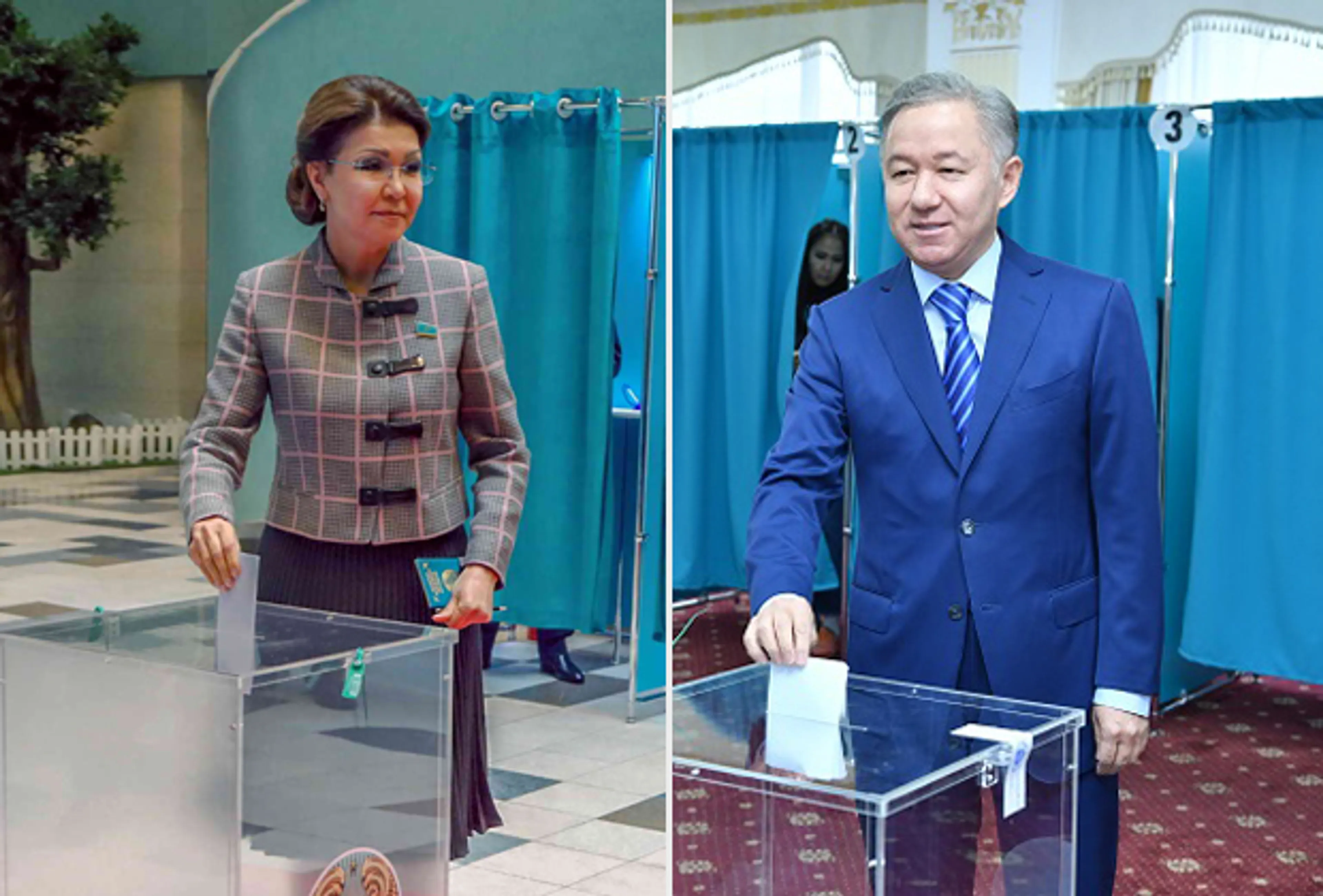 Капитал - На выборах проголосовали Дарига Назарбаева и Нурлан Нигматулин