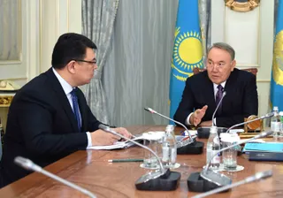 Капитал - Нурсултан Назарбаев встретился с Канатом Бозумбаевым