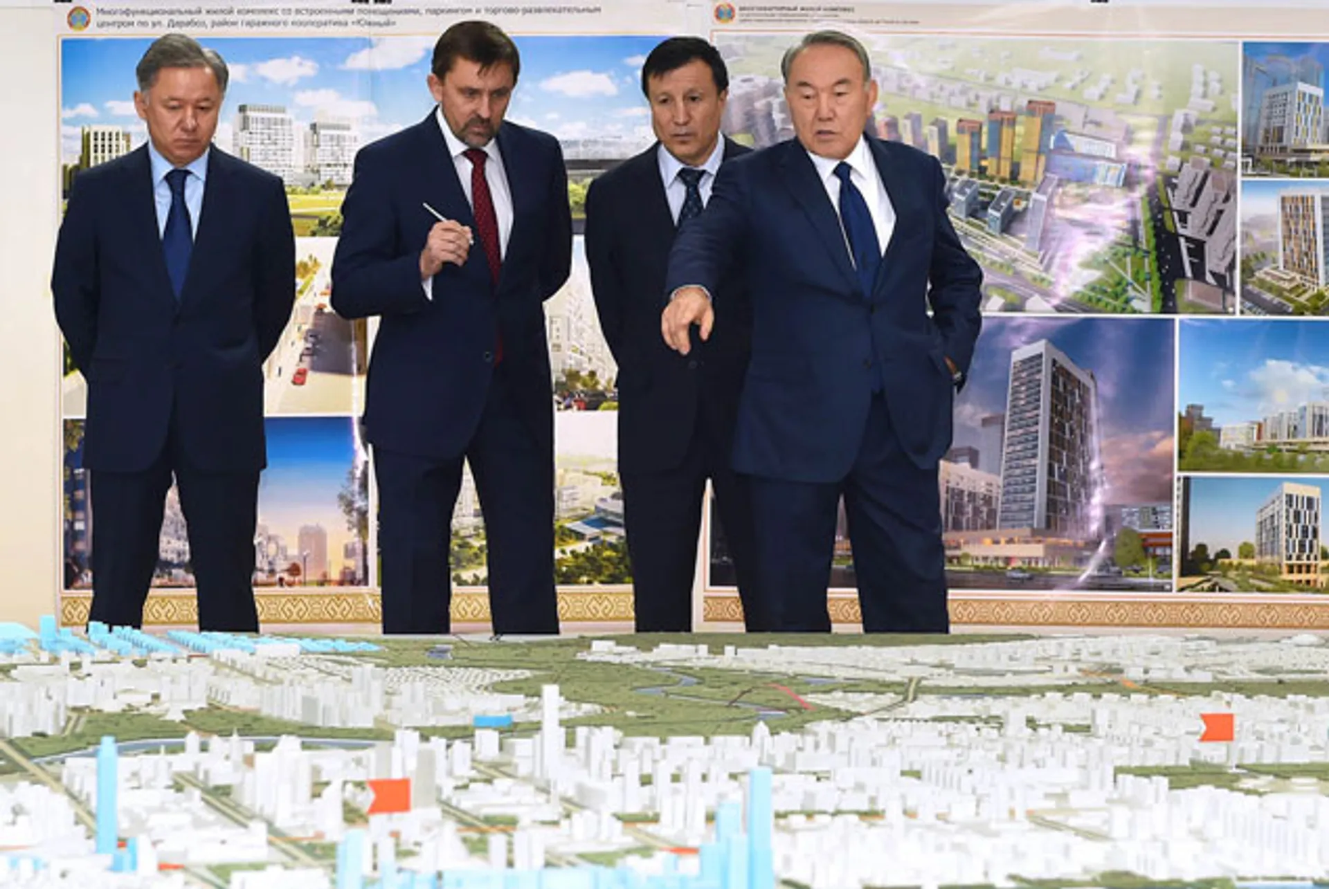 Капитал - Нурсултану Назарбаеву рассказали о застройке и развитии Астаны