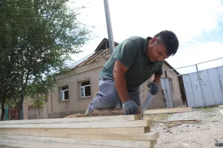 Капитал - В городе Арыс отремонтирован 181 дом