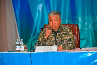 Капитал - Министр обороны прибыл с инспекцией в Сарыозекский гарнизон