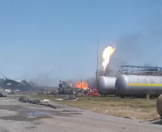 Капитал - На заправке в Шымкенте взорвались цистерны