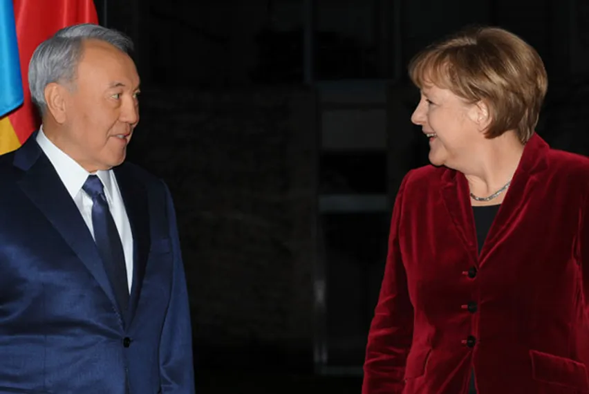 Капитал - Президент РК встретился с Ангелой Меркель