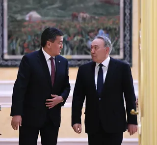 Капитал - Нурсултан Назарбаев встретился с главой Кыргызстана