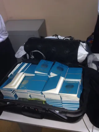 Капитал - Около 300 бланков паспортов пытались вывезти из РК