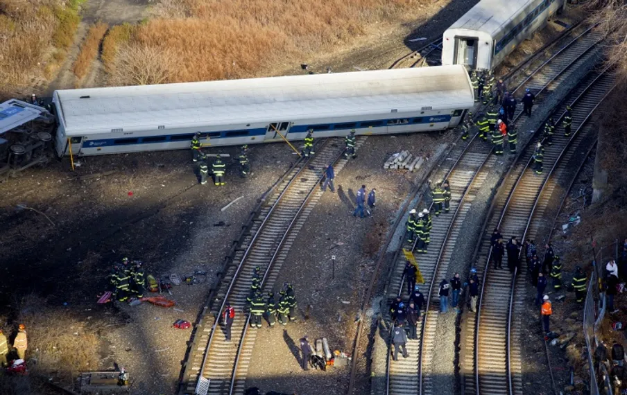 Капитал - Названа предварительная причина крушения поезда в Нью-Йорке
