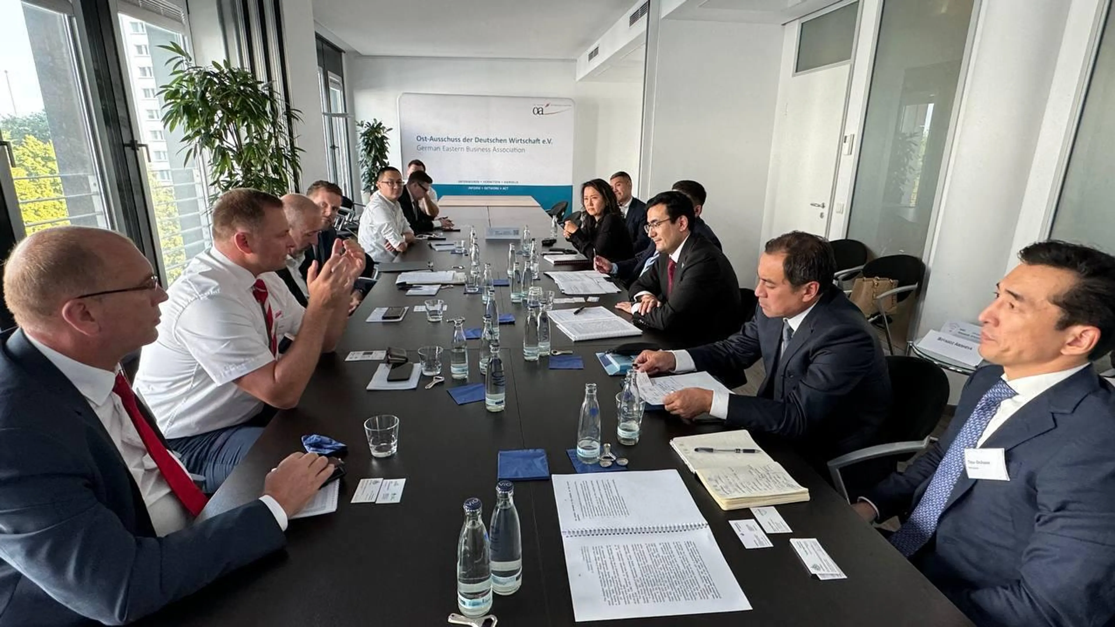 Капитал - Холдинг «Байтерек» развивает сотрудничество с деловыми кругами Германии