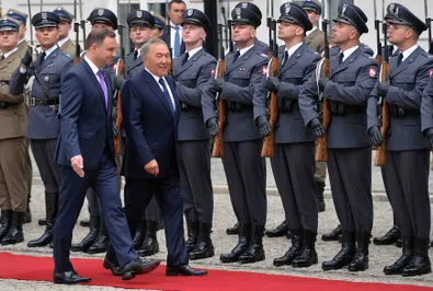 Нурсултан Назарбаев провел переговоры с президентом Польши