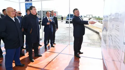 На стройобъектах Туркестана будут работать круглосуточно