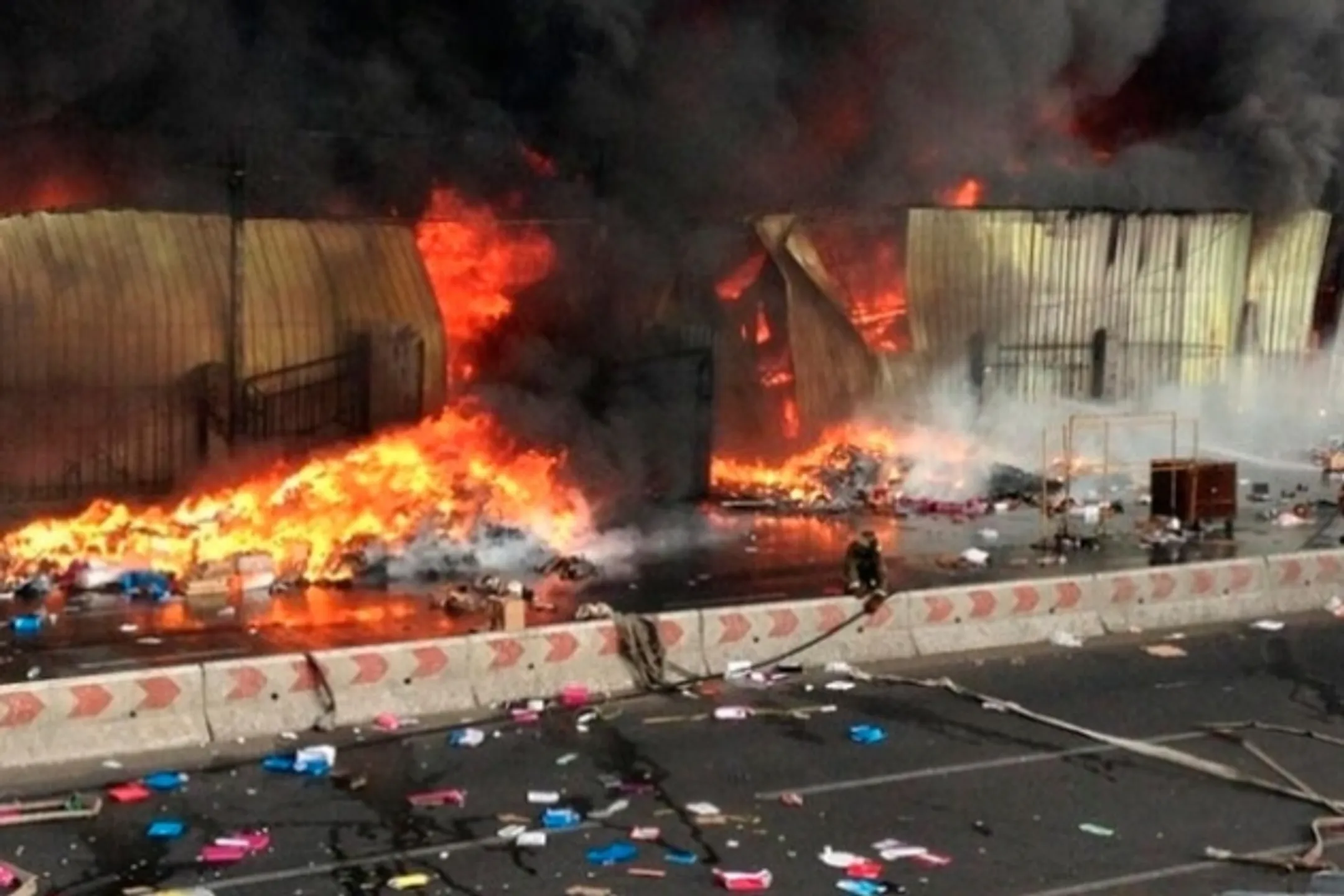 Еще один рынок горел в Алматы - Image Kapital.kz