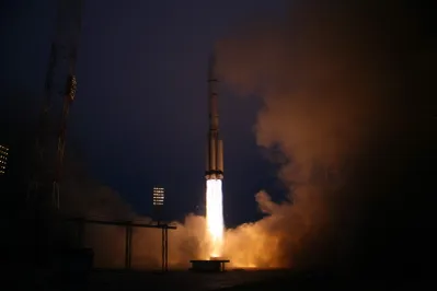 С Байконура запущен Протон