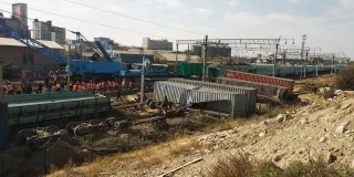 Капитал - В Шымкенте восстановлено движение поездов