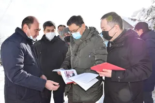 Капитал - Аким Алматы ознакомился с проблемными объектами Наурызбайского района