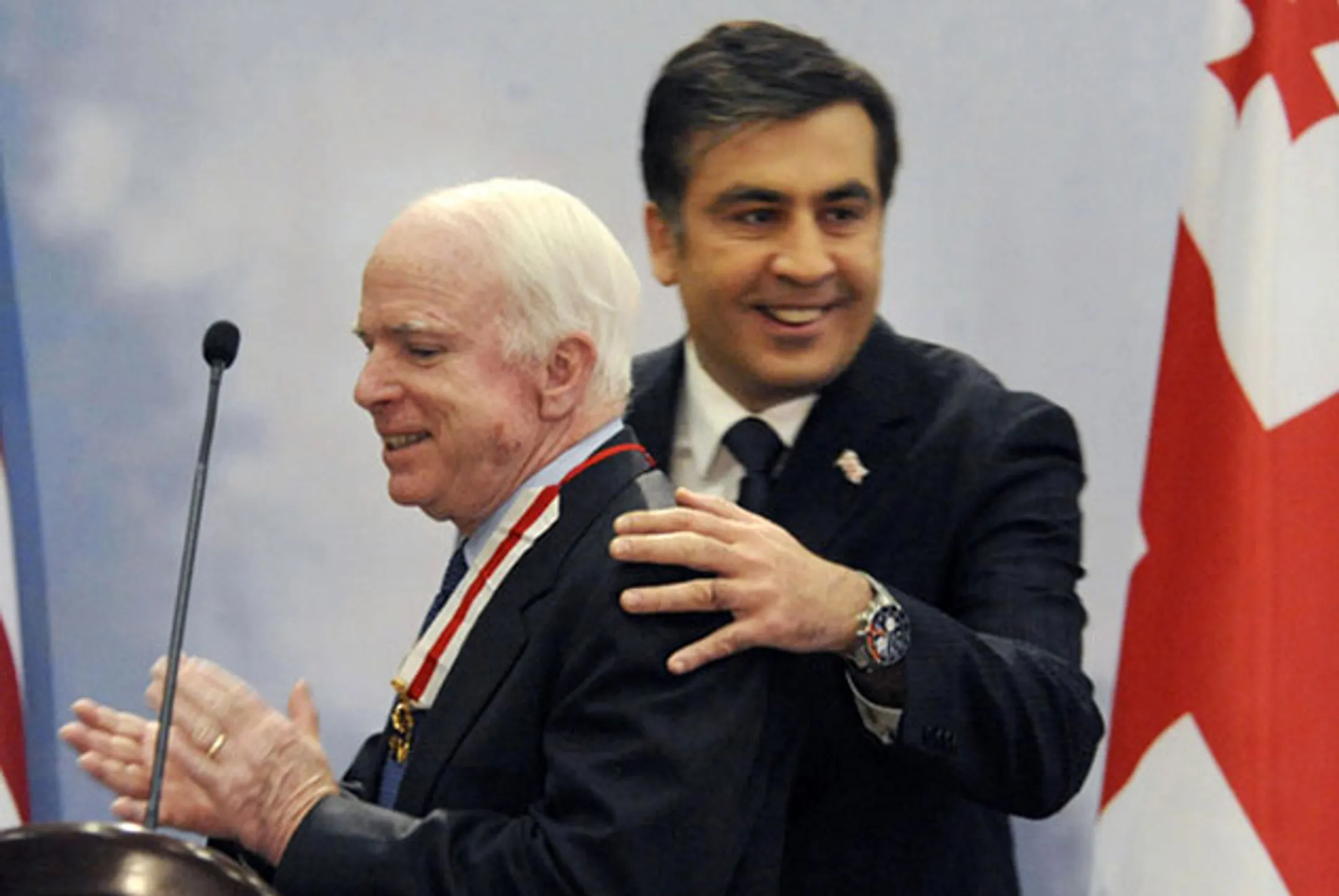 Саакашвили и Маккейн будут помогать Украине с реформами - Image Kapital.kz