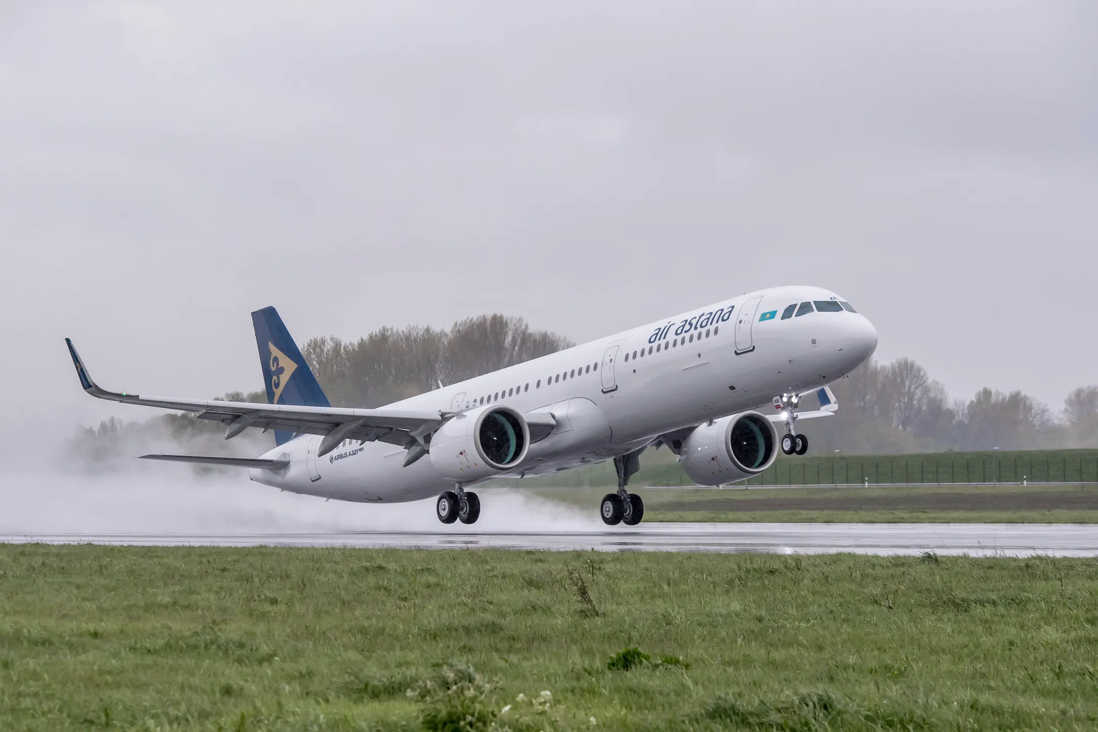Эйр Астана получила первый самолет A321neo - Image Kapital.kz
