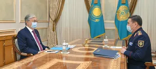 Капитал - Президент заслушал отчет главы МВД Марата Ахметжанова
