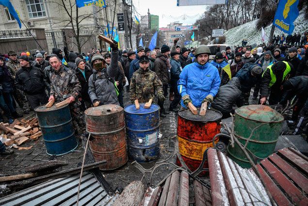 Подсчитан ущерб от беспорядков в Киеве- Kapital.kz