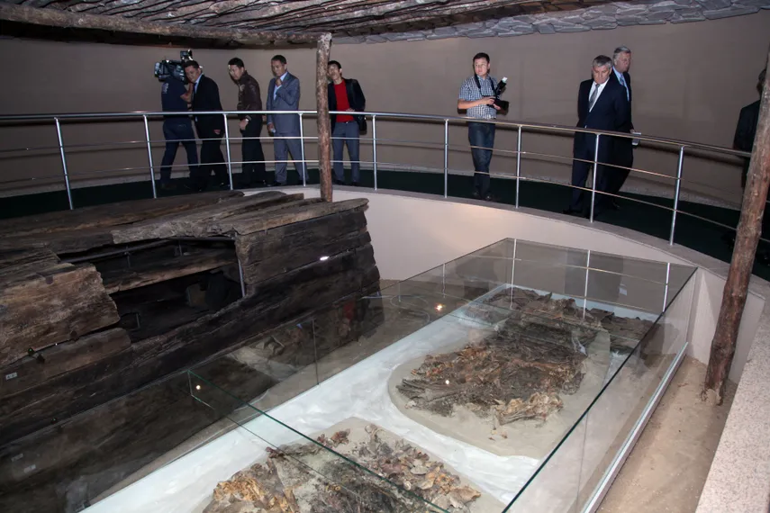 Капитал - В Назарбаев центре открылся зал Курган Сакского Вождя